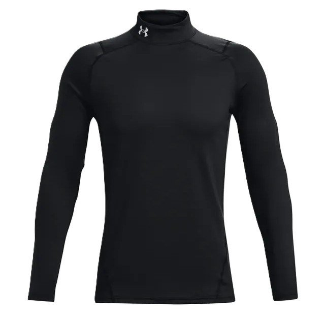 Under Armour CG Armour Fitted Mock Herren-Funktions-T-Shirt, schwarz