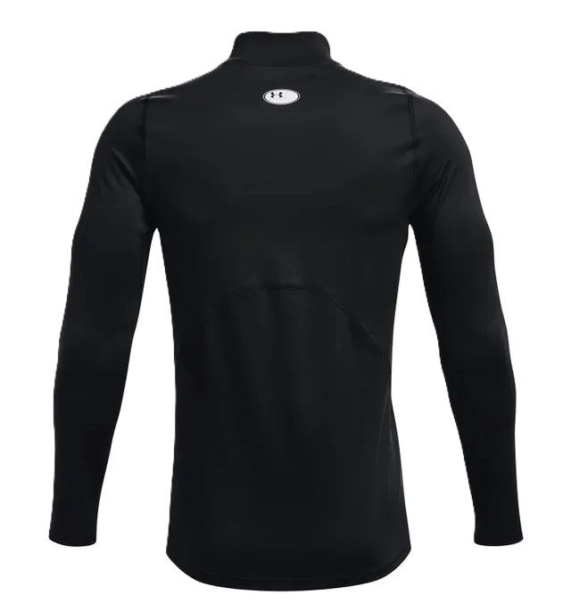 Under Armour CG Armour Fitted Mock Herren-Funktions-T-Shirt, schwarz
