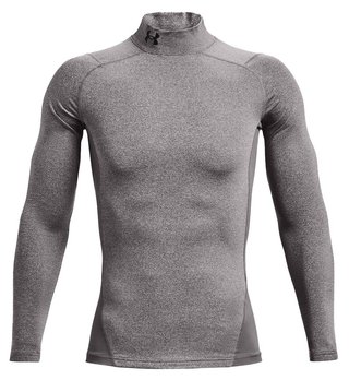 Under Armour CG Armour Fitted Mock Herren-Funktions-T-Shirt, grau