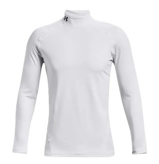 Under Armour CG Armour Fitted Mock Herren-Funktions-T-Shirt, weiss