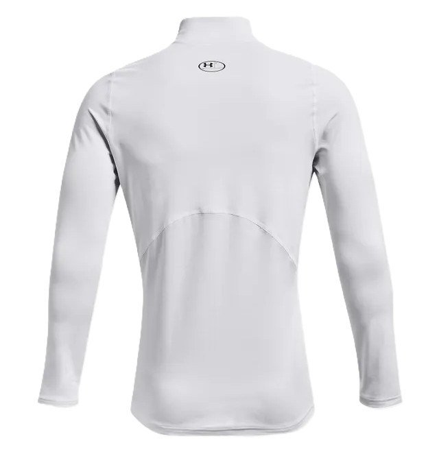 Under Armour CG Armour Fitted Mock Herren-Funktions-T-Shirt, weiss