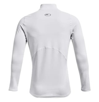 Under Armour CG Armour Fitted Mock Herren-Funktions-T-Shirt, weiss