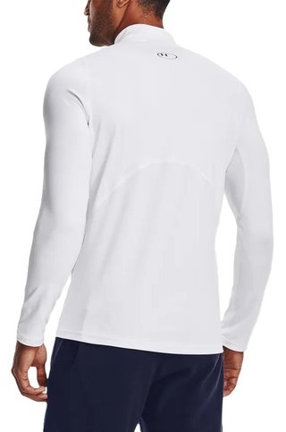 Under Armour CG Armour Fitted Mock Herren-Funktions-T-Shirt, weiss