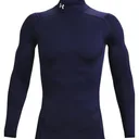 Under Armour ColdGear® Compression Mock Herren Winterkompressionsshirt, dunkelblau