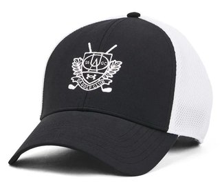 Under Armour Iso-chill Driver Mesh Herren Cap, schwarz/weiss