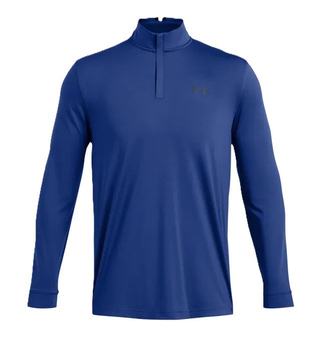 Under Armour Playoff 1/4 Zip Herren Sweatshirt, blau