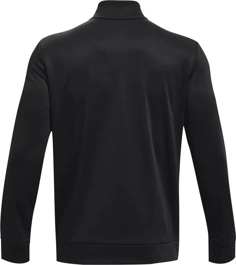 Under Armour Fleece 1/4 Zip Herren Sweatshirt, schwarz