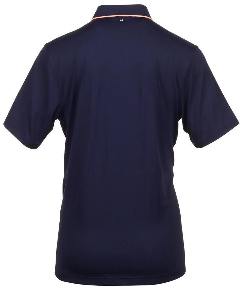 Under Armour Iso-Chill Herren Poloshirt, midnigt navy/flare orange