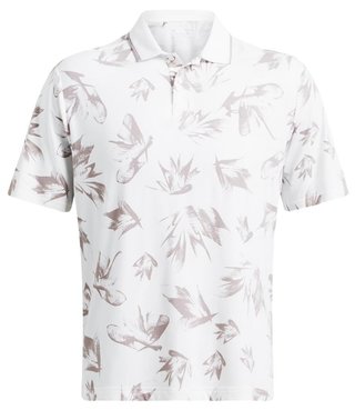 Under Armour Iso-Chill Edge Herren Poloshirt, white/tetra gray