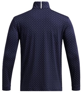 Under Armour Playoff Printed 1/4 Zip Herren Sweatshirt, dunkelblau/weiss