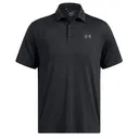 Under Armour Playoff 3.0 Printed Herren Poloshirt, black/anthracite/castlerock