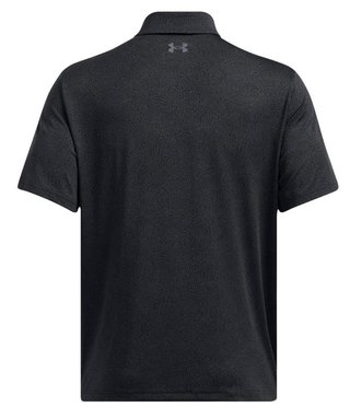 Under Armour Playoff 3.0 Printed Herren Poloshirt, black/anthracite/castlerock