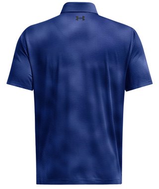 Under Armour Playoff 3.0 Printed Herren Poloshirt, blau/schwarz
