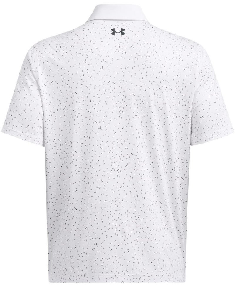 Under Armour T2G Printed Herren Poloshirt, weiss
