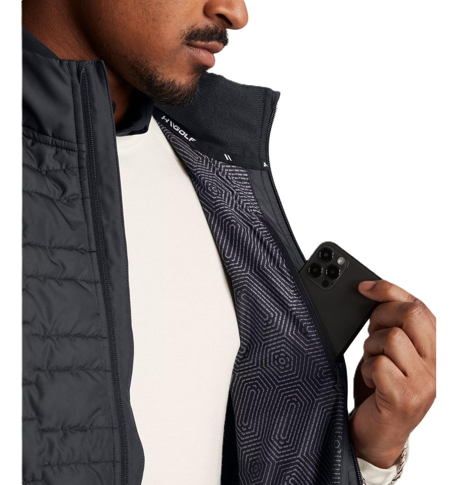 Under Armour Drive Pro Insulated Herren Weste, schwarz
