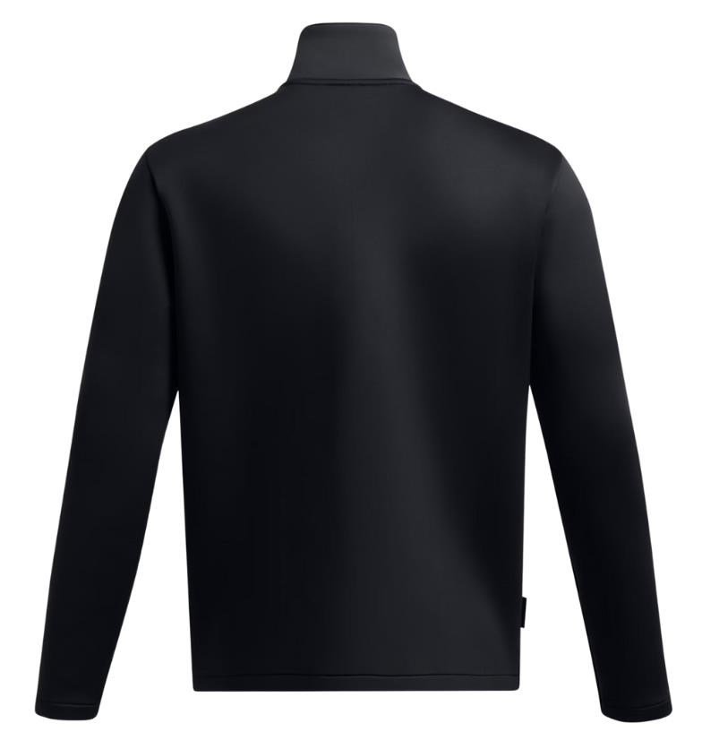 Under Armour Drive Pro Storm Hybrid 1/2-Zip Herren Sweatshirt, grau/schwarz