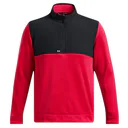 Under Armour Drive Storm SweaterFleece Herren Sweatshirt, rot/schwarz
