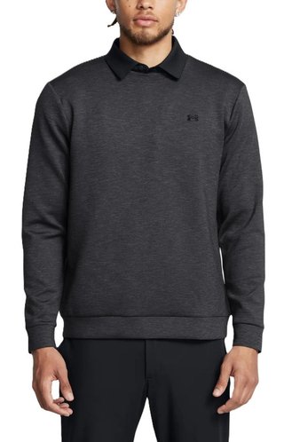 Under Armour Drive Midlayer Crew Herren Sweatshirt, schwarz