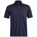Under Armour Playoff 3.0 Check Jaquard Herren Poloshirt, midnight navy