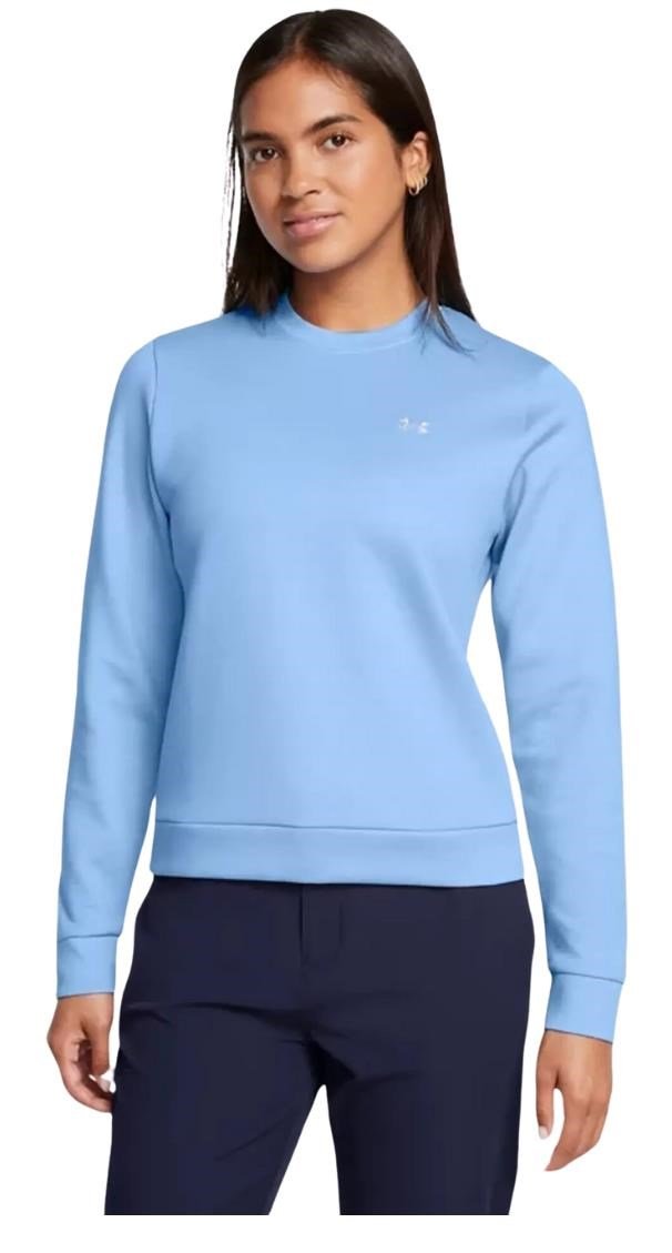 Under Armour Drive Midlayer Crew Damen Sweatshirt, blau