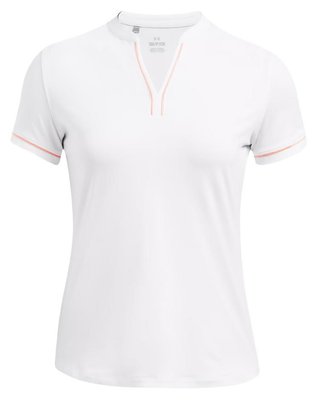 Under Armour Playoff 3.0 Novelty Damen Poloshirt, weiss