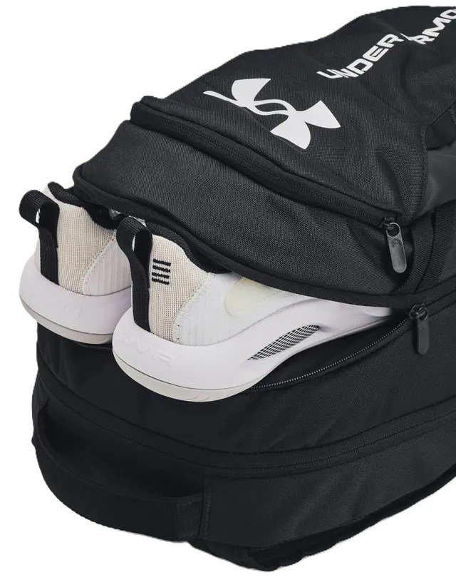 Under Armour Hustle 6.0 Backpack unisex Rucksack, schwarz