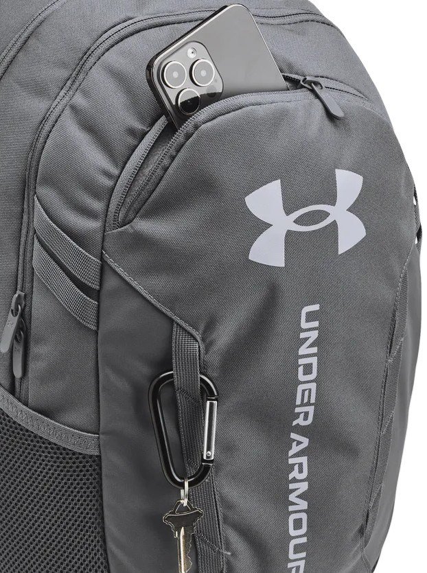 Under Armour Hustle 6.0 Backpack unisex Rucksack, grau