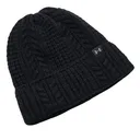 Under Armour Halftime Cable Knit Damen Mütze, schwarz
