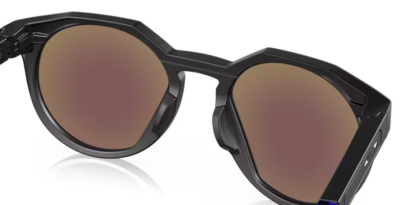 Oakley HSTN Sonnenbrille, Matt Black PRIZM Sapphire Polarized