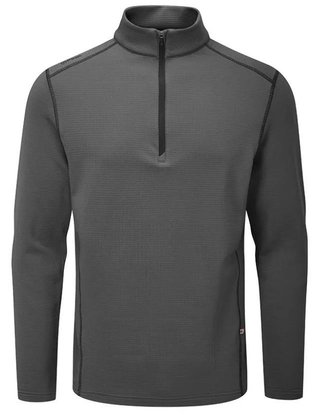 PING Half Zip Edwin Herren Sweatshirt, asphalt