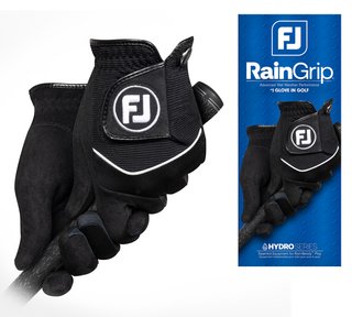 FootJoy RainGrip Damen Handschuh (1 Paar), schwarz