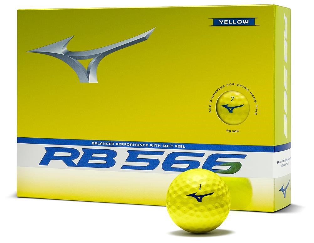 Mizuno RB 566 Golfbälle, gelb