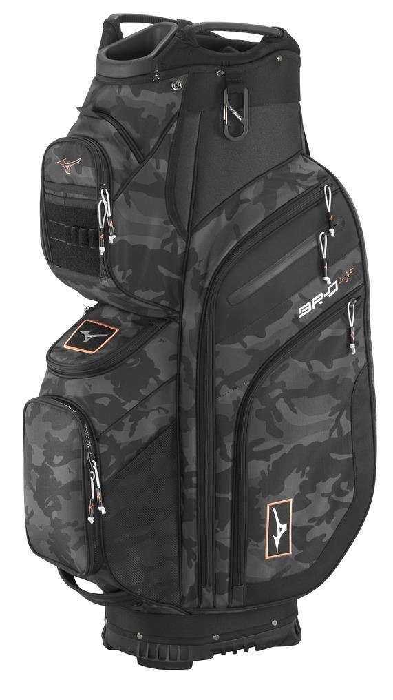 Mizuno BR-D4 Cartbag, camo/copper