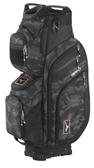 Mizuno BR-D4 Cartbag, camo/copper