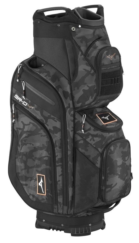 Mizuno BR-D4 Cartbag, camo/copper