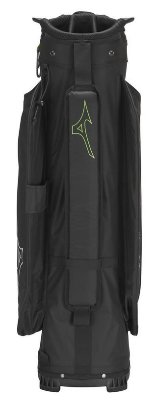 Mizuno BR-DRI Cartbag, schwarz/grün