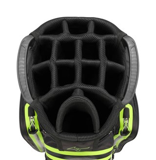 Mizuno BR-DRI Cartbag, schwarz/grün