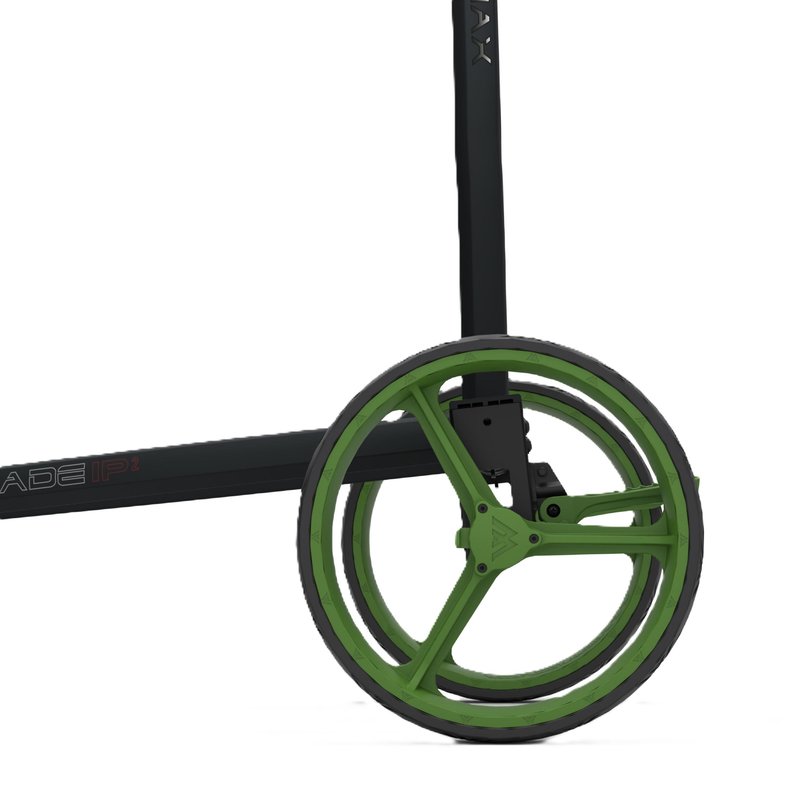 Big Max Blade IP 2 Golf Trolley, schwarz/limette