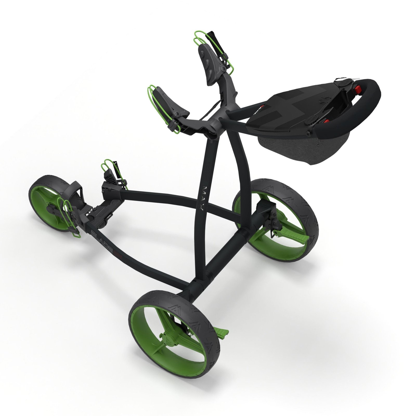 Big Max Blade IP 2 Golf Trolley, schwarz/limette
