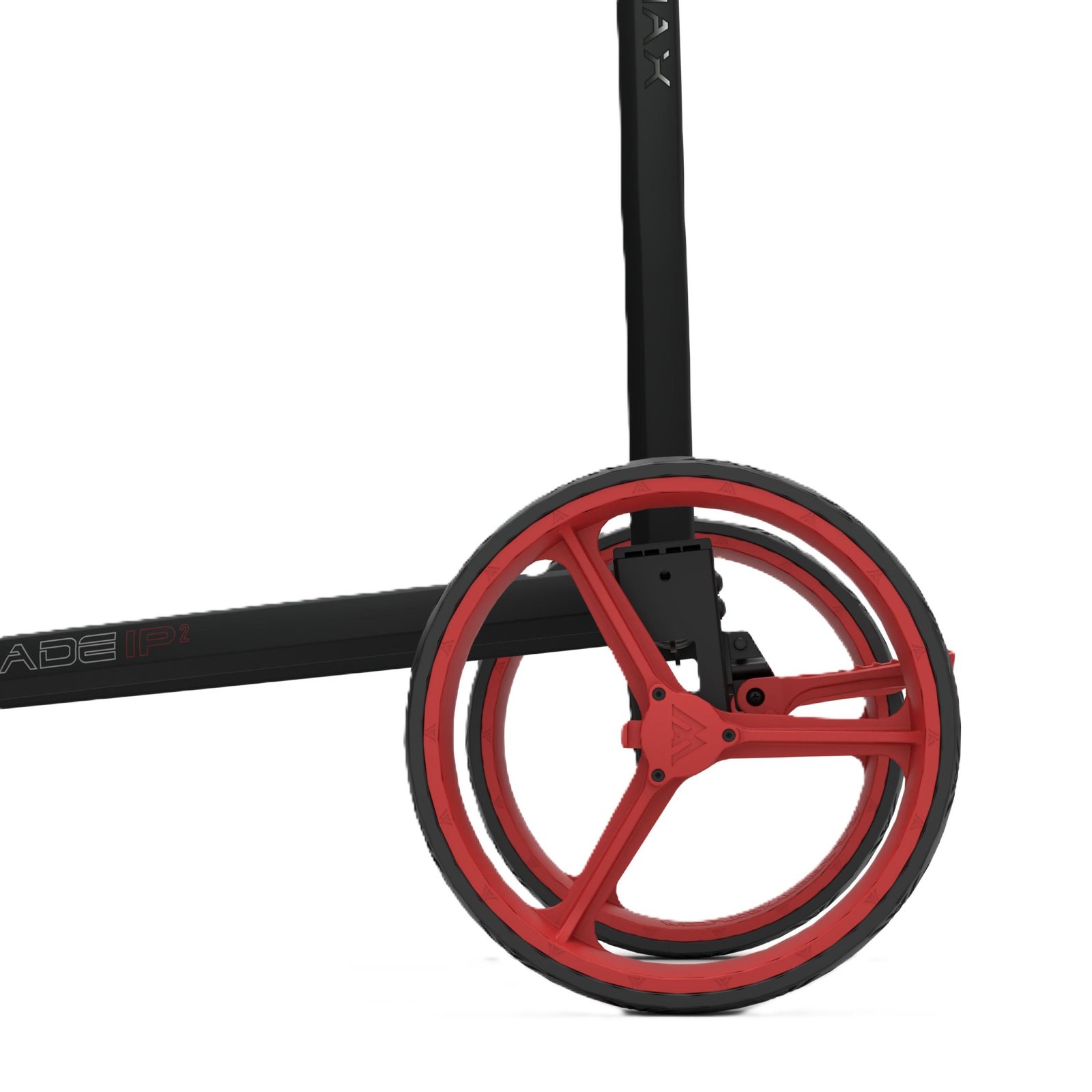 Big Max Blade IP 2 Golf Trolley, schwarz/rot