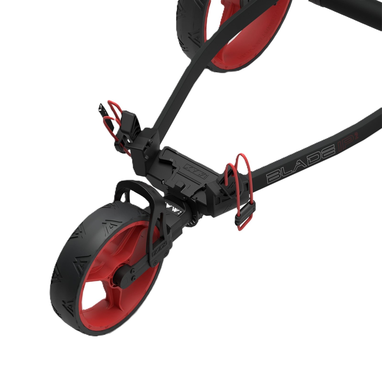 Big Max Blade IP 2 Golf Trolley, schwarz/rot