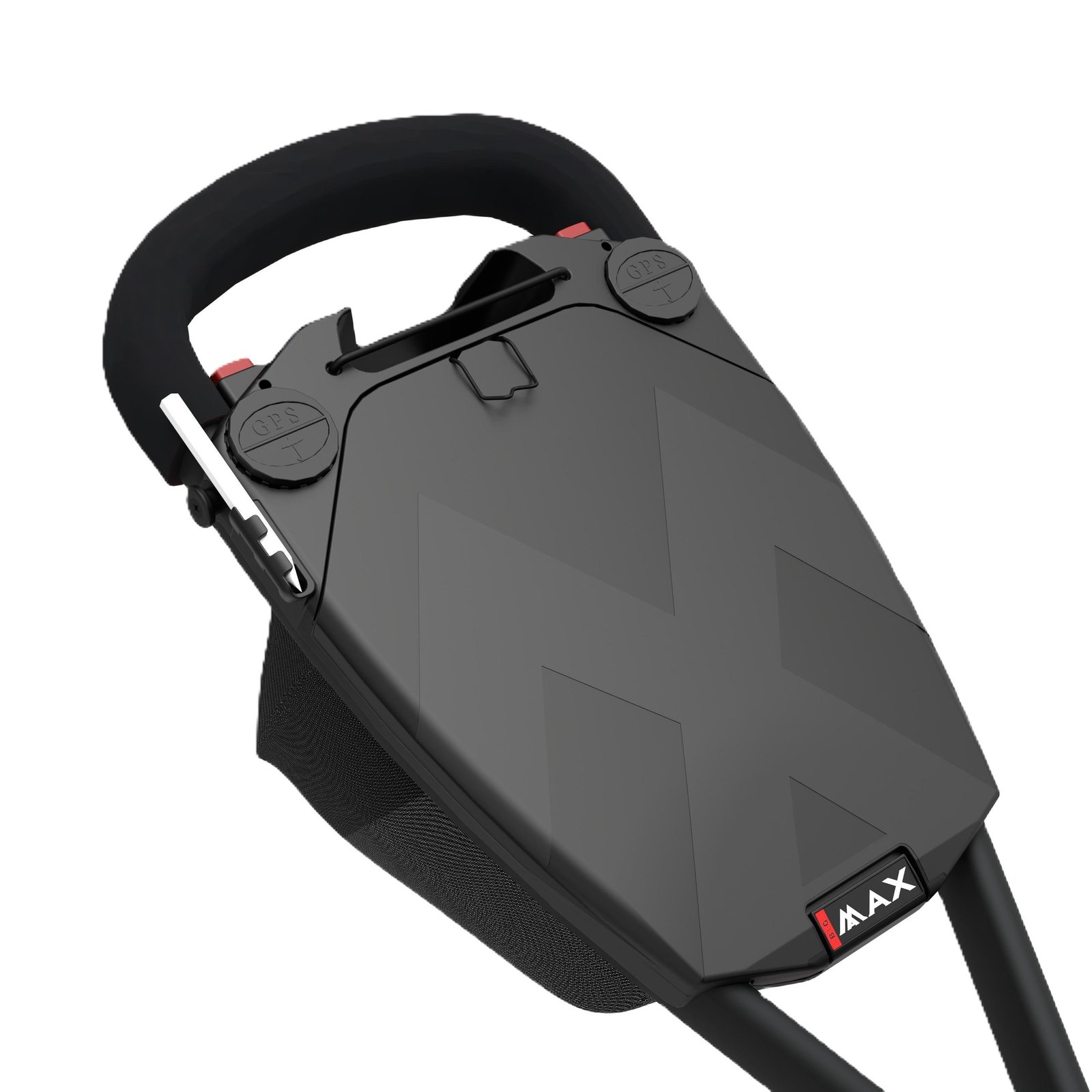 Big Max Blade IP 2 Golf Trolley, schwarz/rot