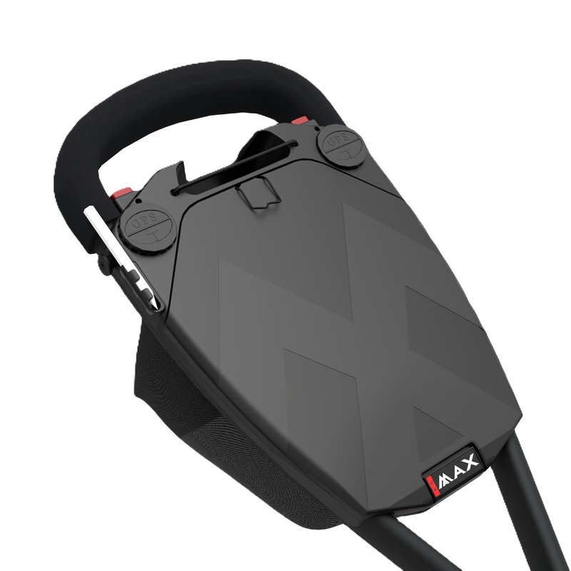 Big Max Blade IP 2 Golf Trolley, schwarz/rot