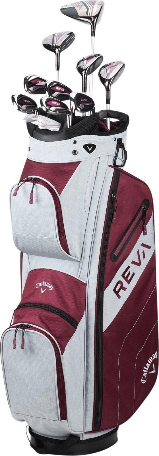 Callaway REVA 11-Piece Damen Golfset, eggplant