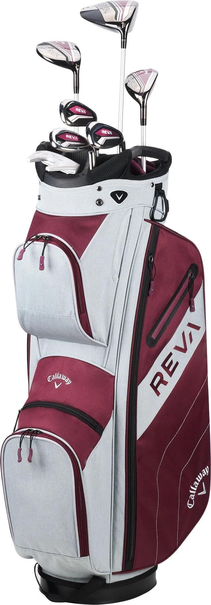Callaway REVA 8-Piece Damen Golfset, eggplant