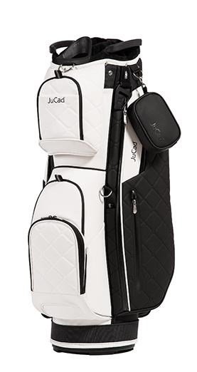JuCad First Class Cartbag, schwarz/weiss