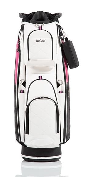 JuCad First Class Cartbag, schwarz/rosa