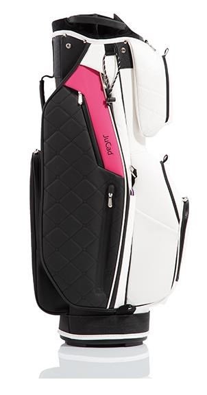 JuCad First Class Cartbag, schwarz/rosa