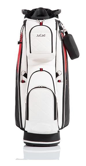 JuCad First Class Cartbag, schwarz/rot