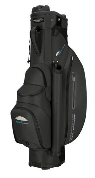 Bennington QO 9 Water Resistant cart bag, schwarz (oversize+2inch)